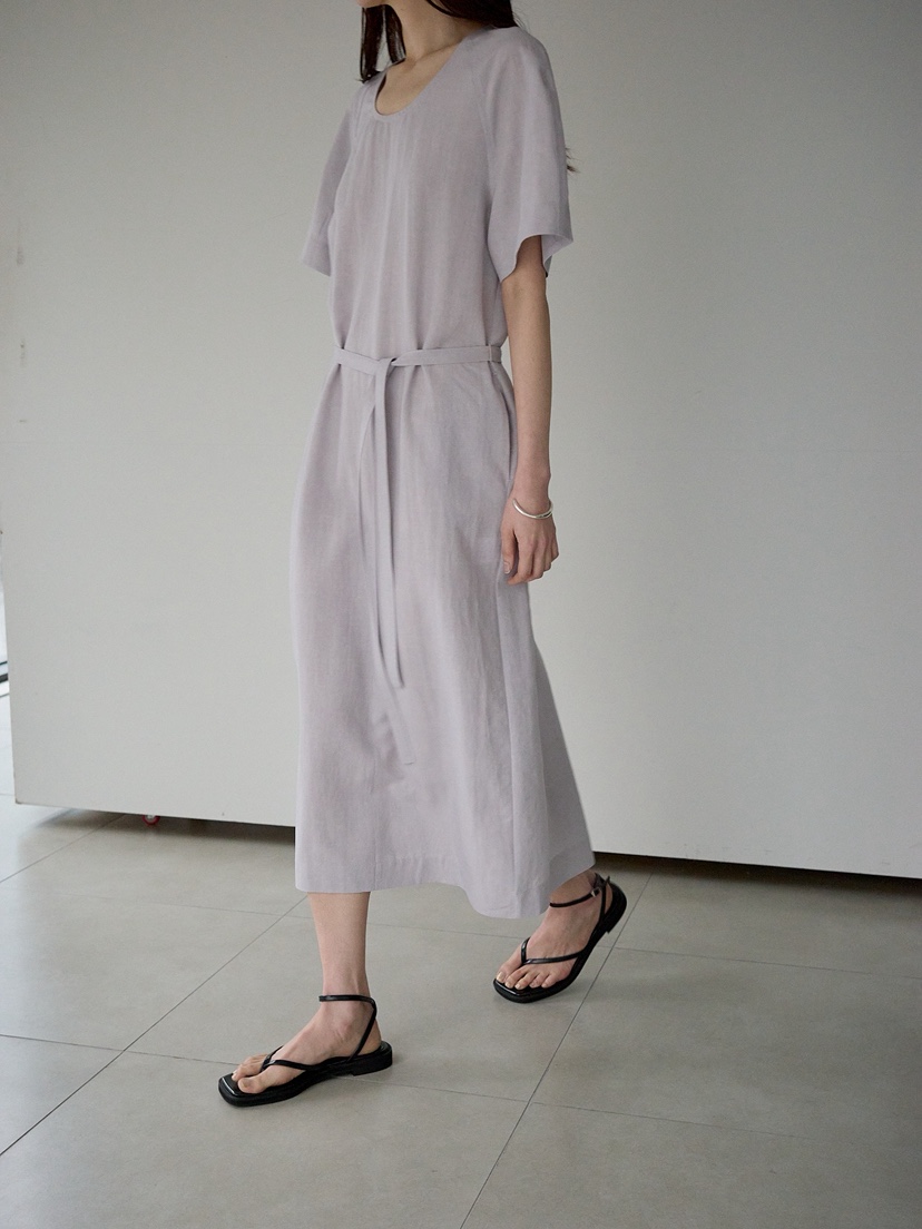 CULLUM韓國東大門直郵女士新品時尚推薦人氣連衣裙含腰帶CULLUM連衣裙