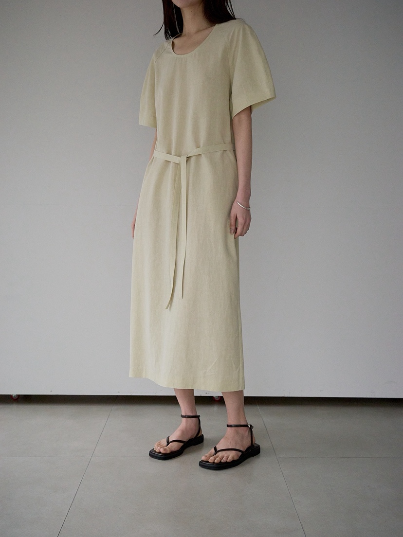 CULLUM韓國東大門直郵女士新品時尚推薦人氣連衣裙含腰帶CULLUM連衣裙