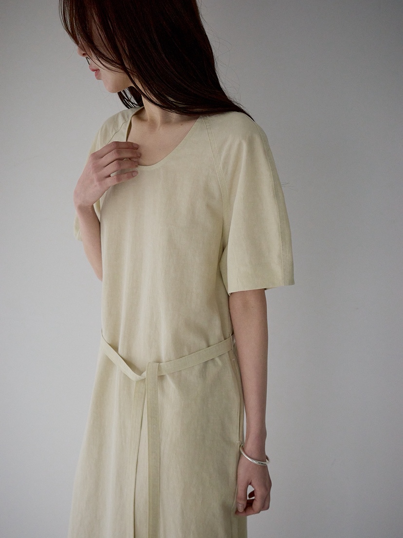 CULLUM韓國東大門直郵女士新品時尚推薦人氣連衣裙含腰帶CULLUM連衣裙