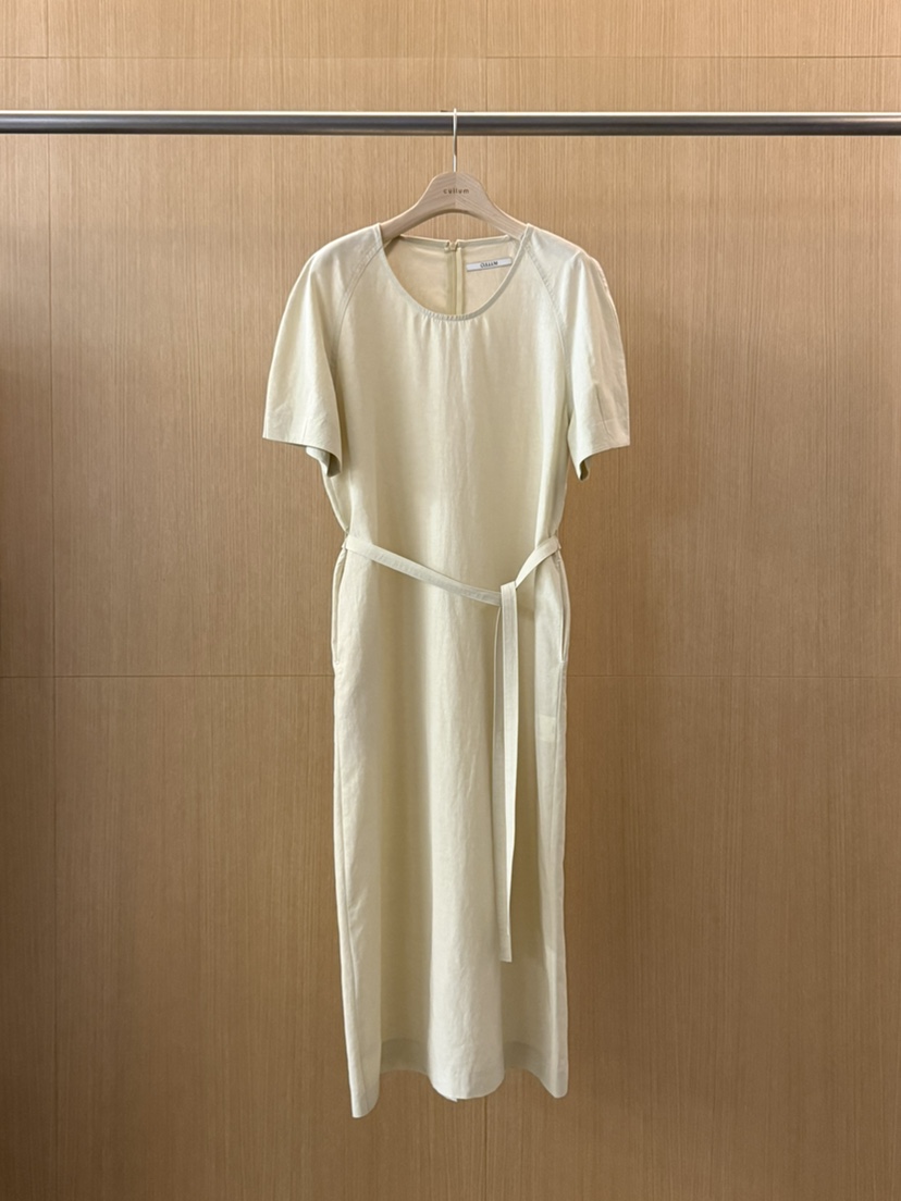 CULLUM韓國東大門直郵女士新品時尚推薦人氣連衣裙含腰帶CULLUM連衣裙圖色2