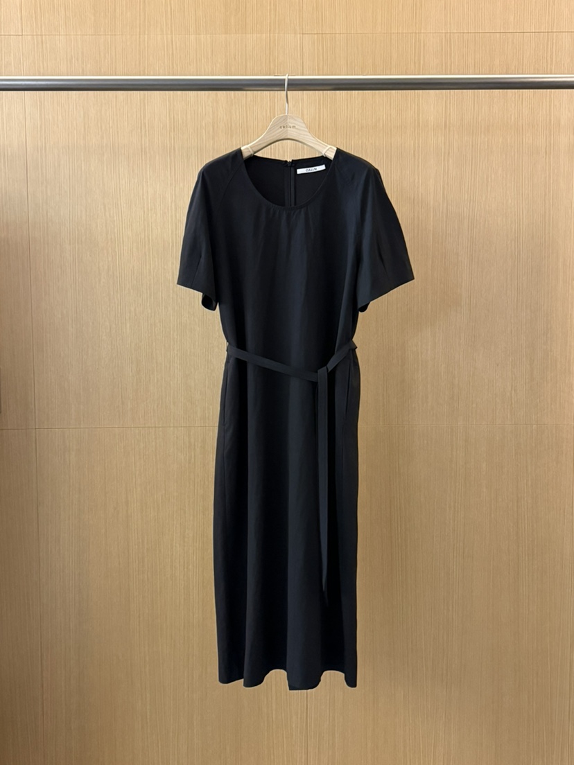 CULLUM韓國東大門直郵女士新品時尚推薦人氣連衣裙含腰帶CULLUM連衣裙圖色3