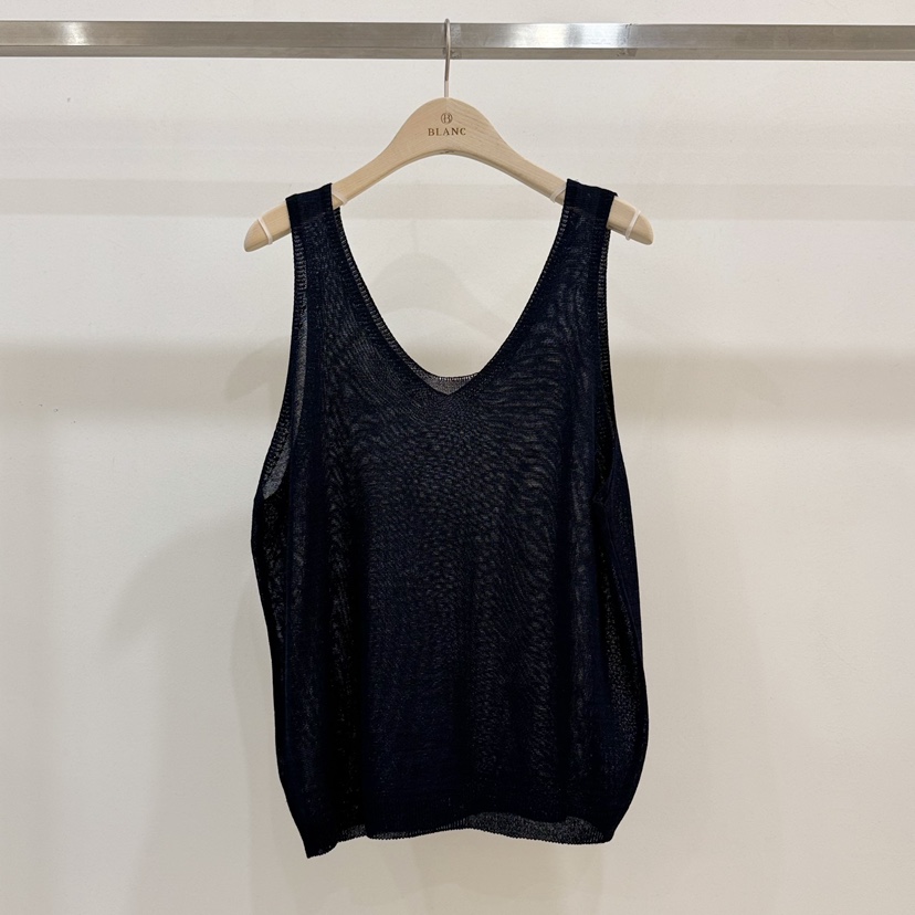 BLANC-A韓國代購女士新品休閑職業推薦26春夏吊帶背心亞麻BLANC-A吊帶/背心圖色3