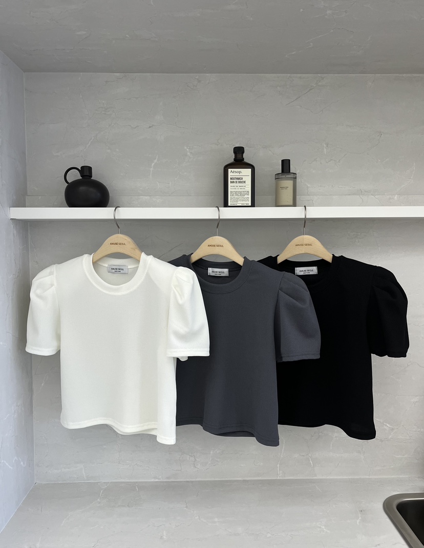 AMUSE SEOUL韓國東大門直郵女士新品26春夏推薦人氣職業T恤AMUSE SEOULT恤