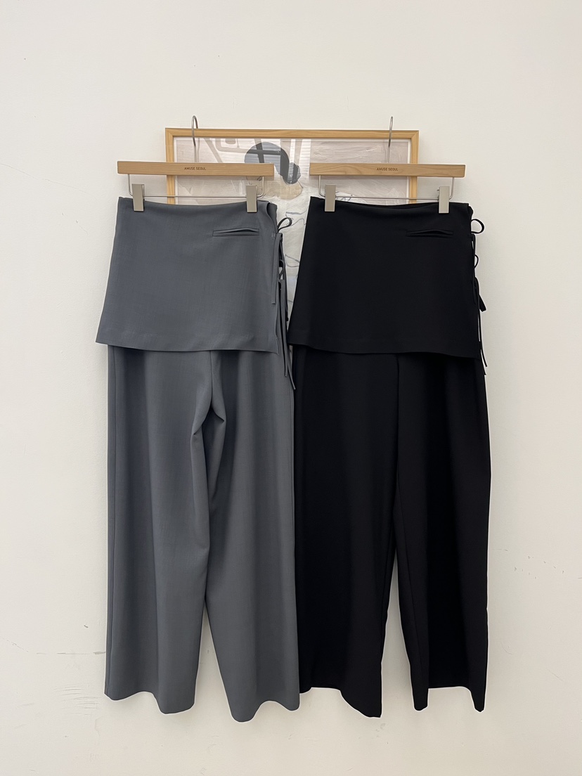 AMUSE SEOUL韓國直郵女裝新款人氣26春夏推薦休閑休閑褲AMUSE SEOUL休閑褲