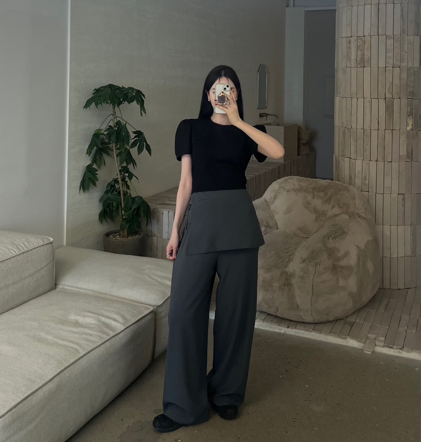 AMUSE SEOUL韓國直郵女裝新款人氣26春夏推薦休閑休閑褲AMUSE SEOUL休閑褲