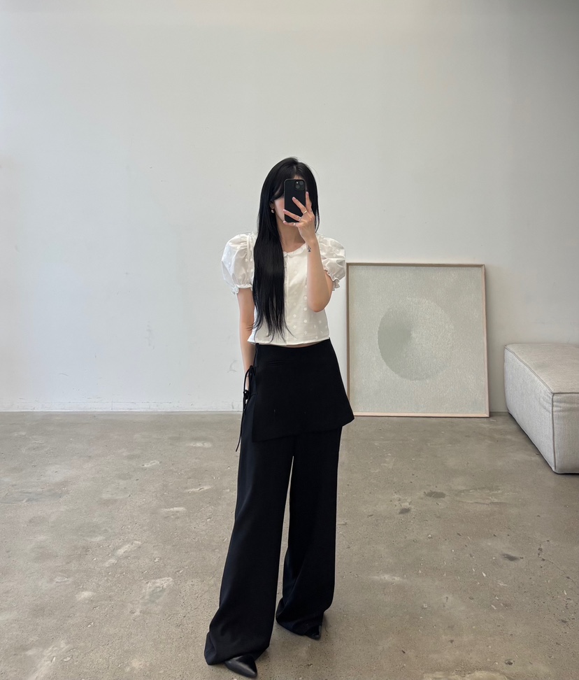 AMUSE SEOUL韓國直郵女裝新款人氣26春夏推薦休閑休閑褲AMUSE SEOUL休閑褲