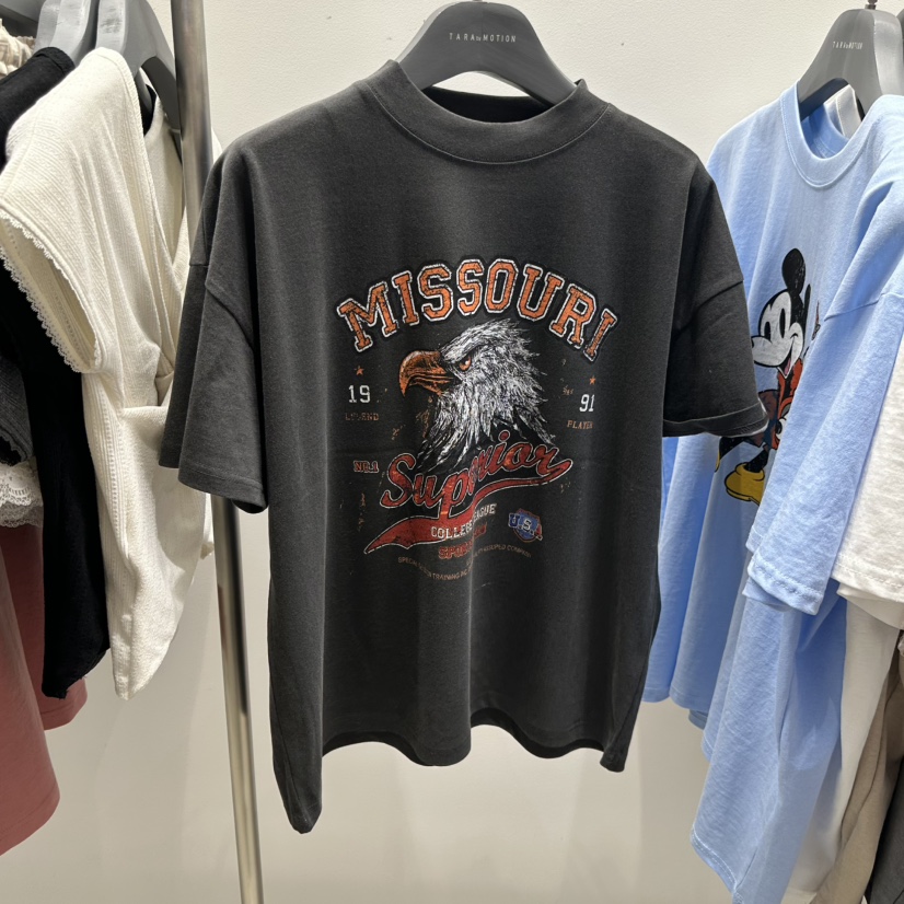 TARABY MOTION韓國直郵女裝新款人氣休閑熱賣26春夏時尚T恤TARABY MOTIONT恤圖色2