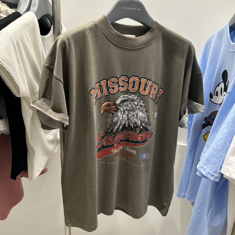 TARABY MOTION韓國直郵女裝新款人氣休閑熱賣26春夏時尚T恤TARABY MOTIONT恤圖色3