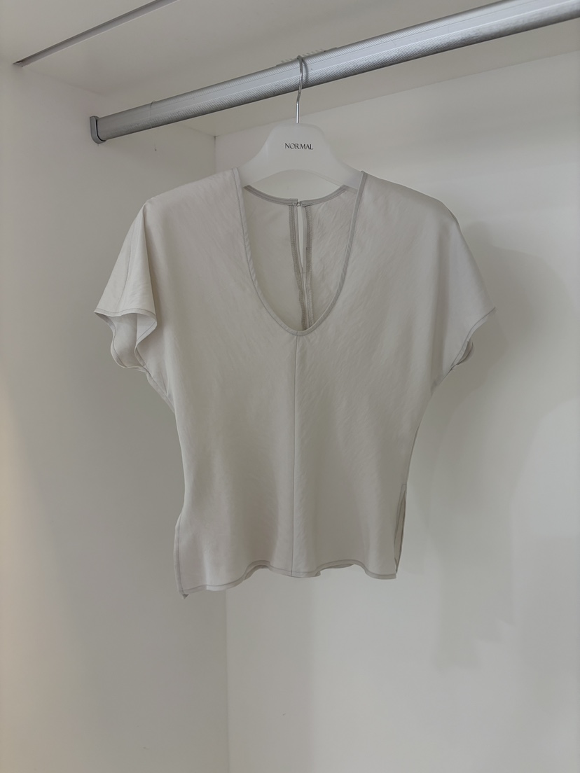 NORMAL韓國直郵女裝新款人氣時尚26春夏推薦休閑襯衫蕾絲衫NORMAL襯衫/蕾絲衫圖色1