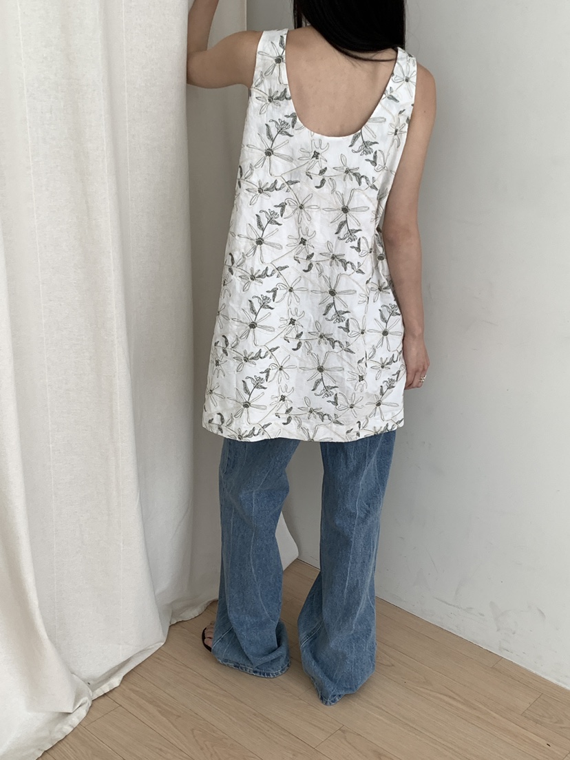 B_GARDER韓國東大門代購女裝新品26春夏休閑時尚連衣裙刺繡B.GARDER連衣裙