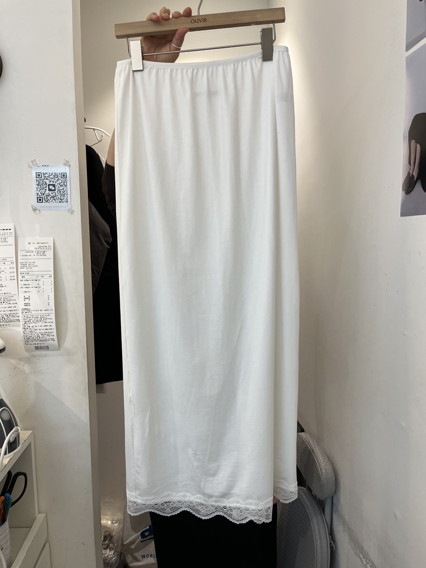 OUVIR韓國直郵女裝新款時尚26春夏熱賣職業休閑推薦長裙蕾絲O.V.R/OUVIR長裙圖色1