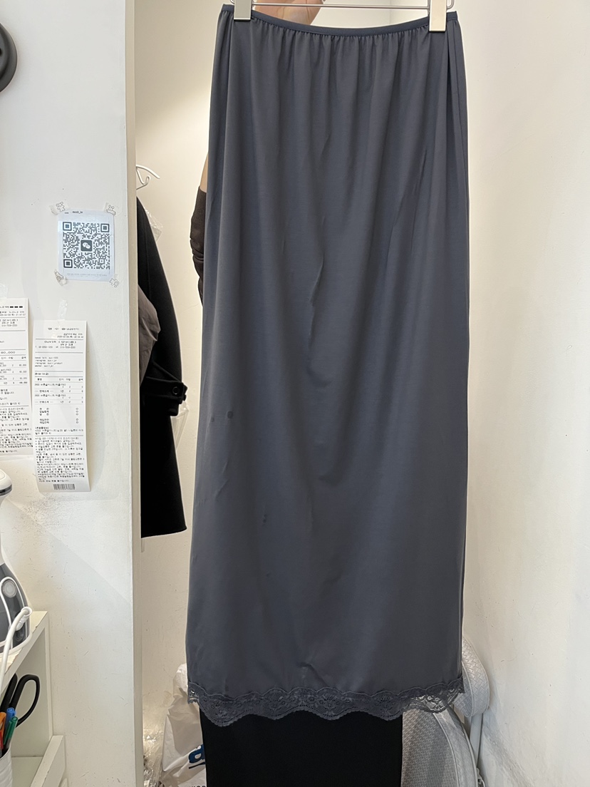 OUVIR韓國直郵女裝新款時尚26春夏熱賣職業休閑推薦長裙蕾絲O.V.R/OUVIR長裙圖色3