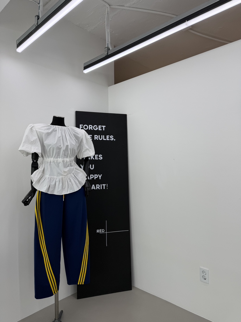 RED-A韓國直郵女裝新品時尚人氣職業推薦襯衫蕾絲衫泡泡袖RED-A襯衫/蕾絲衫