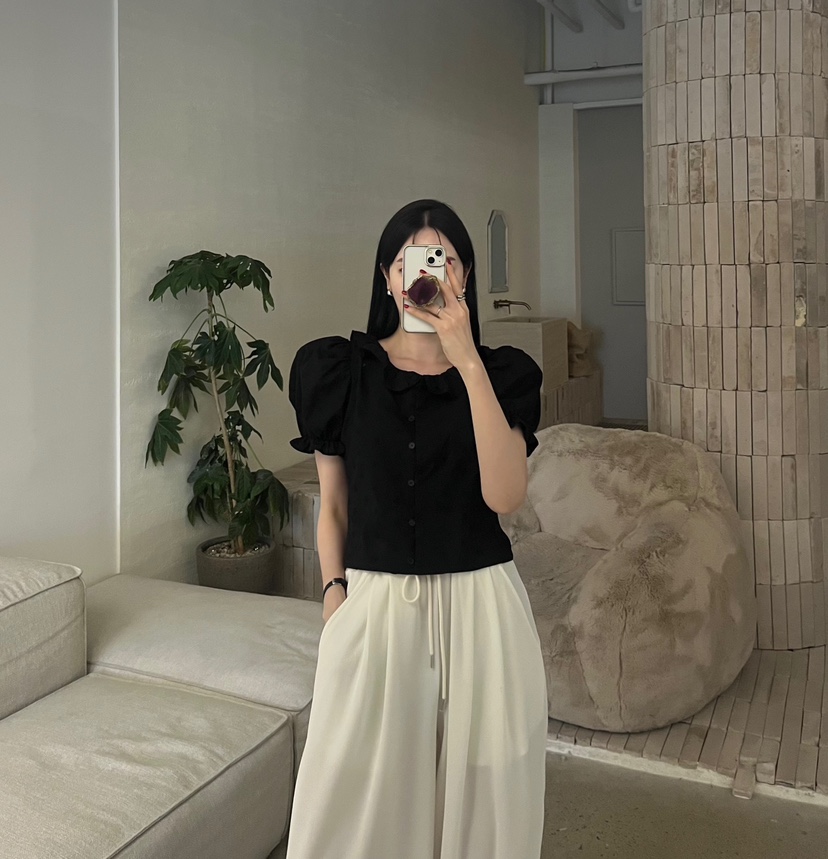 AMUSE SEOUL韓國東大門代購女裝新品26春夏時尚襯衫蕾絲衫AMUSE SEOUL襯衫/蕾絲衫