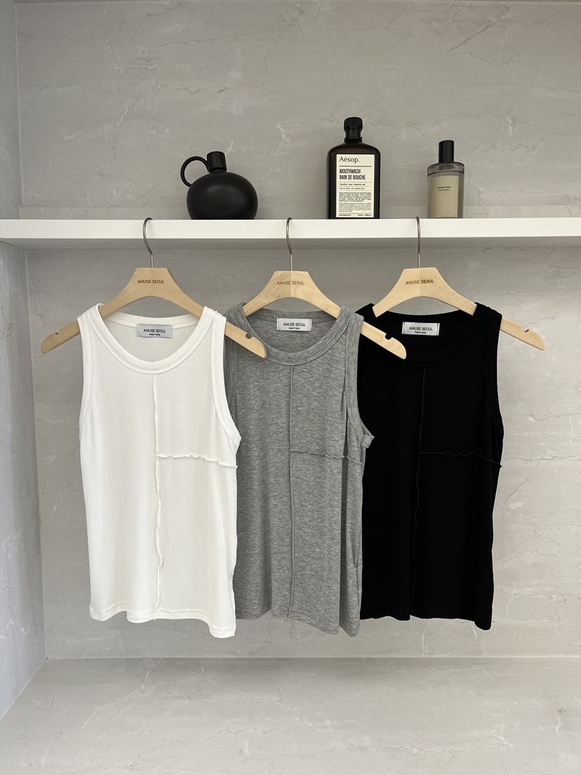 AMUSE SEOUL韓國直郵實拍女士新款人氣職業26春夏吊帶背心AMUSE SEOUL吊帶/背心
