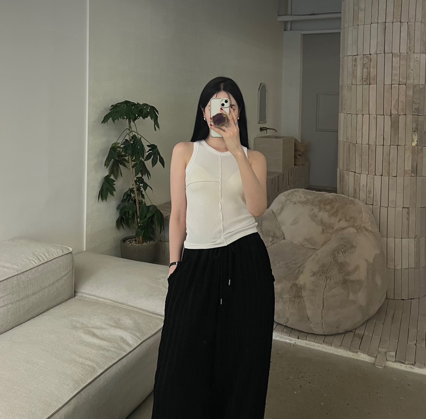 AMUSE SEOUL韓國直郵實拍女士新款人氣職業26春夏吊帶背心AMUSE SEOUL吊帶/背心