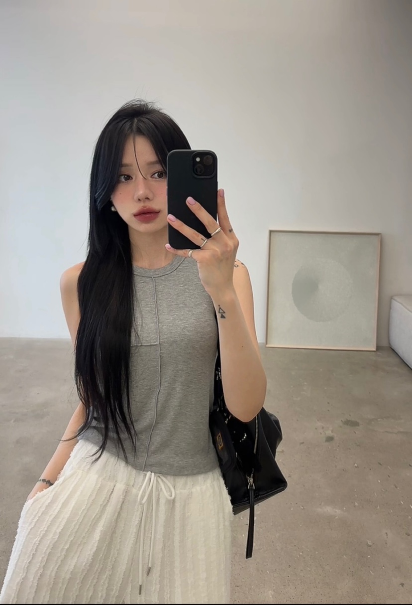 AMUSE SEOUL韓國直郵實拍女士新款人氣職業26春夏吊帶背心AMUSE SEOUL吊帶/背心