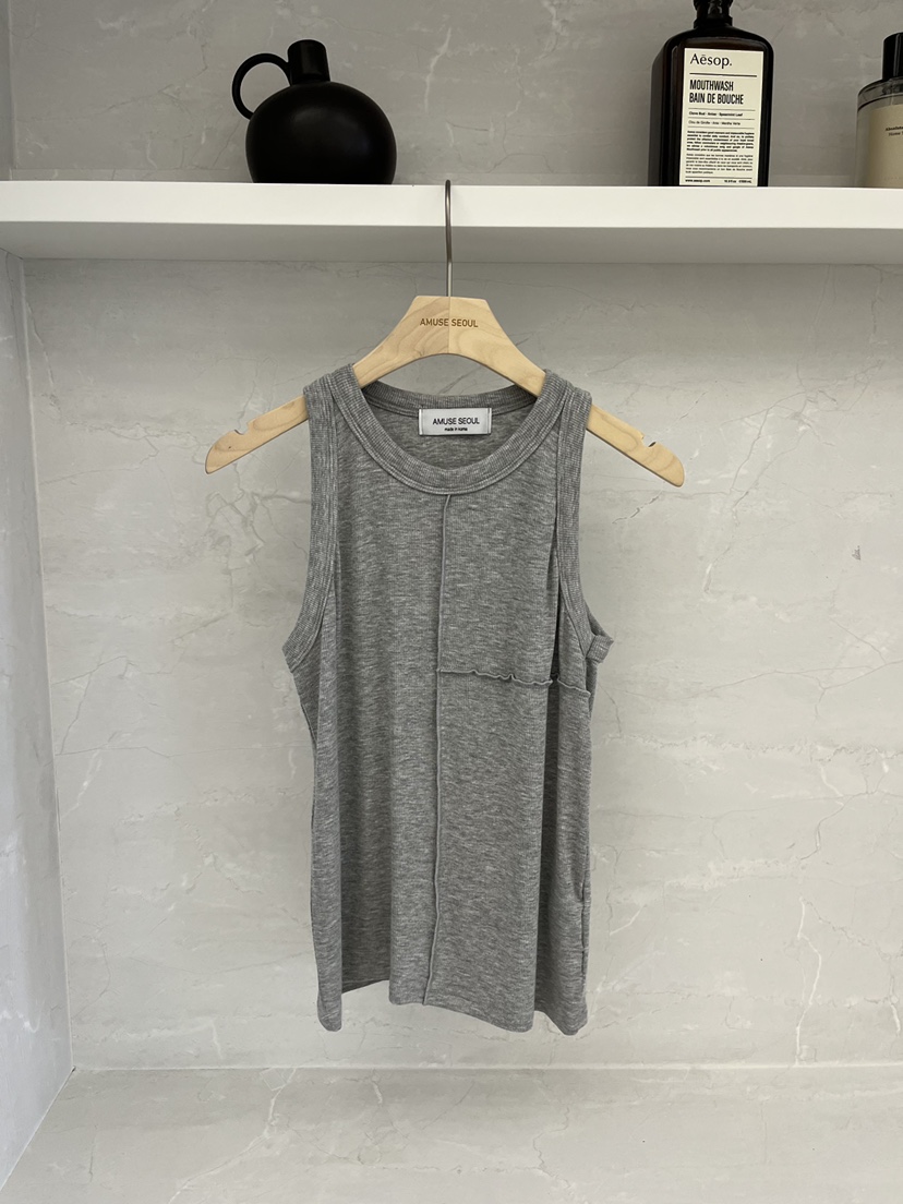 AMUSE SEOUL韓國直郵實拍女士新款人氣職業26春夏吊帶背心AMUSE SEOUL吊帶/背心圖色2
