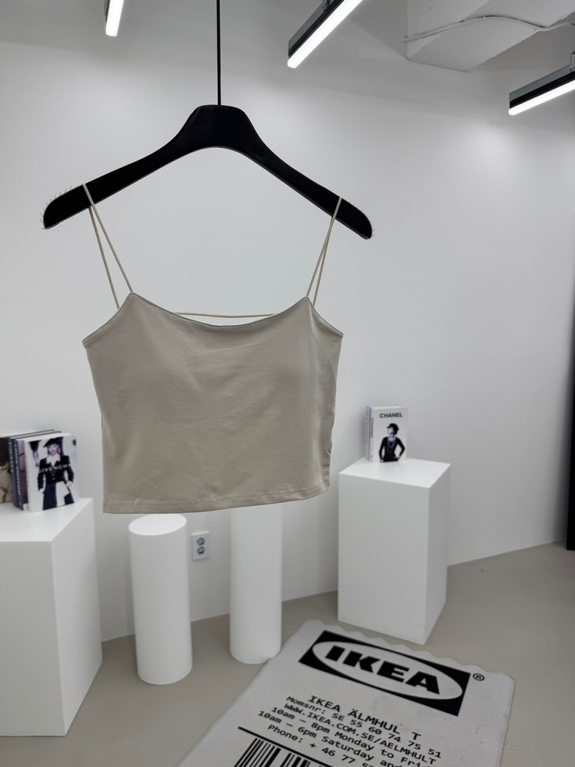 RED-A韓國東大門代購女士新品休閑熱賣時尚26春夏吊帶背心RED-A吊帶/背心圖色2