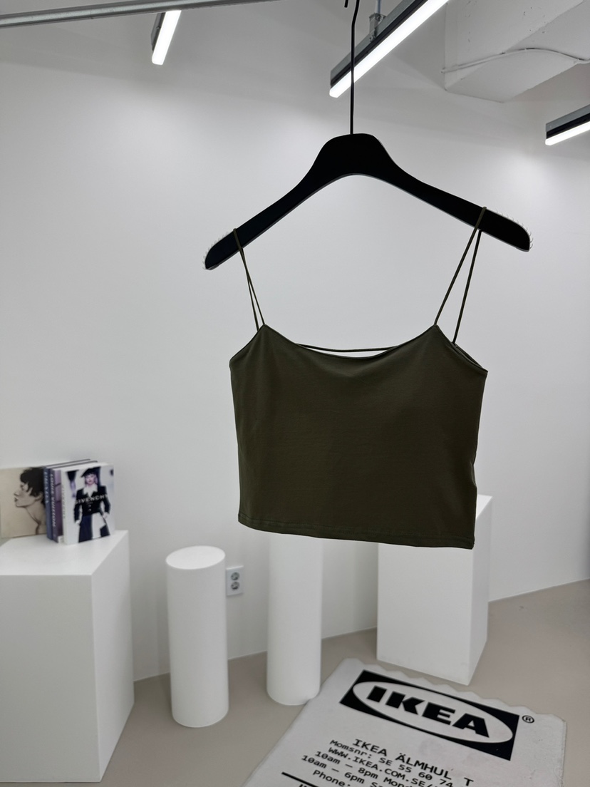 RED-A韓國東大門代購女士新品休閑熱賣時尚26春夏吊帶背心RED-A吊帶/背心圖色3