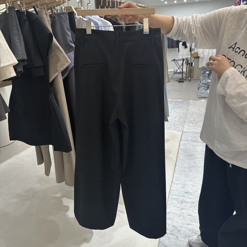 BES韓國直郵實拍女士新品職業人氣推薦時尚熱賣26春夏休閑褲BES SEOUL休閑褲