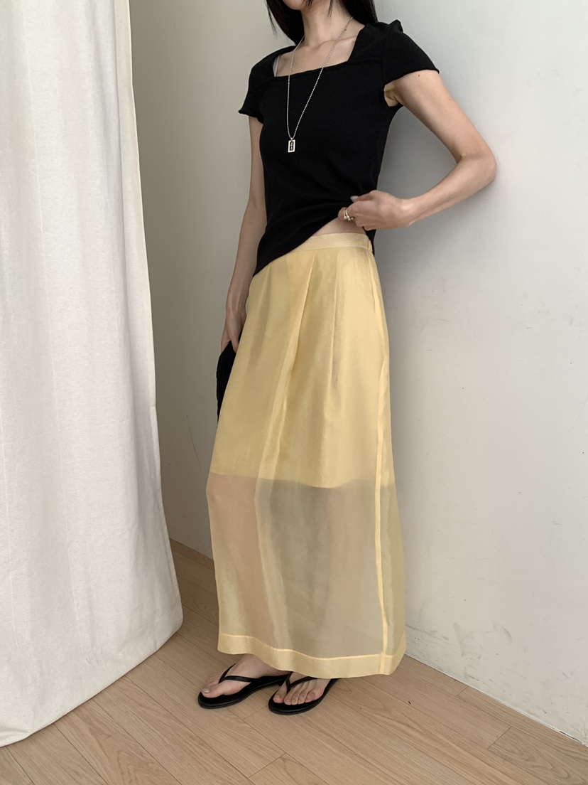 B_GARDER韓國代購女裝新款推薦人氣職業熱賣26春夏時尚長裙B.GARDER長裙