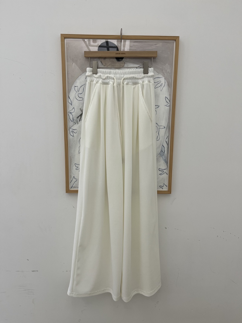 AMUSE SEOUL韓國東大門代購女士新品26春夏職業熱賣休閑褲AMUSE SEOUL休閑褲圖色1