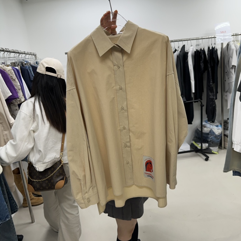 TOPDRESSING韓國東大門直郵女裝新品職業熱賣時尚襯衫蕾絲衫TOPDRESSING襯衫/蕾絲衫圖色1