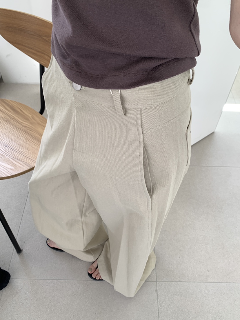 B_GARDER韓國東大門直郵女裝新品26春夏職業推薦休閑休閑褲B.GARDER休閑褲