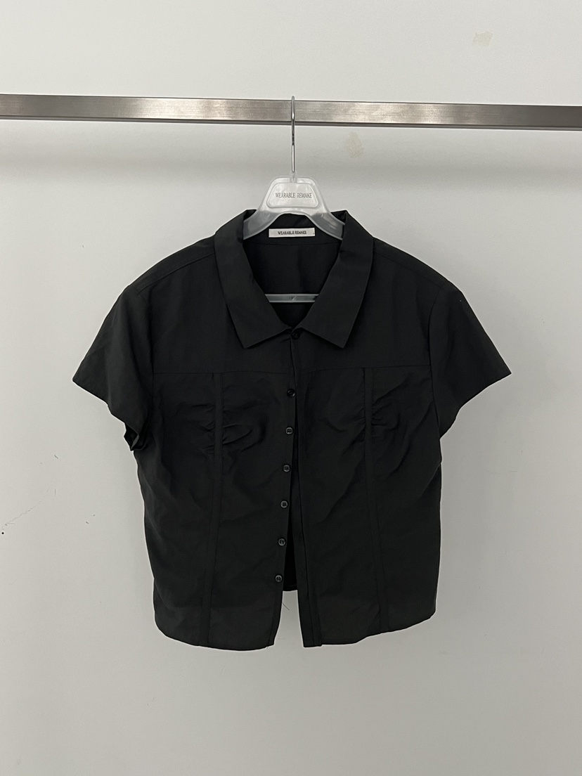 WEARABLE-L韓國直郵實拍女裝新品熱賣人氣推薦襯衫蕾絲衫WEARABLE襯衫/蕾絲衫圖色2墨