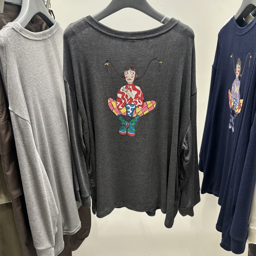 TARABY MOTION韓國直郵實拍女裝新品職業26春夏熱賣長袖T恤TARABY MOTION長袖T恤圖色2