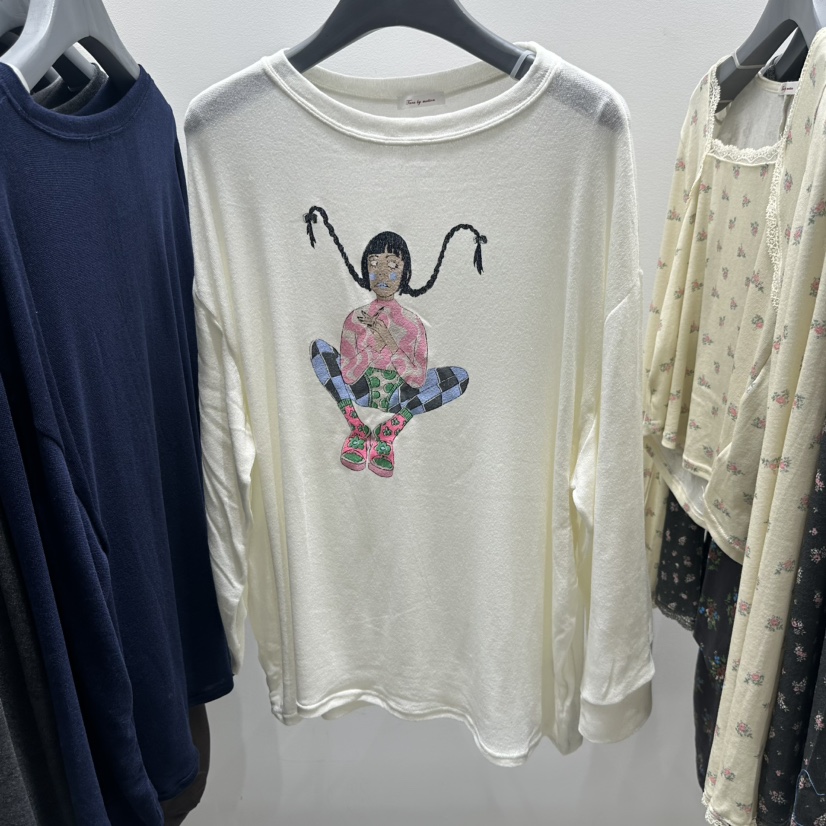 TARABY MOTION韓國直郵實拍女裝新品職業26春夏熱賣長袖T恤TARABY MOTION長袖T恤圖色4