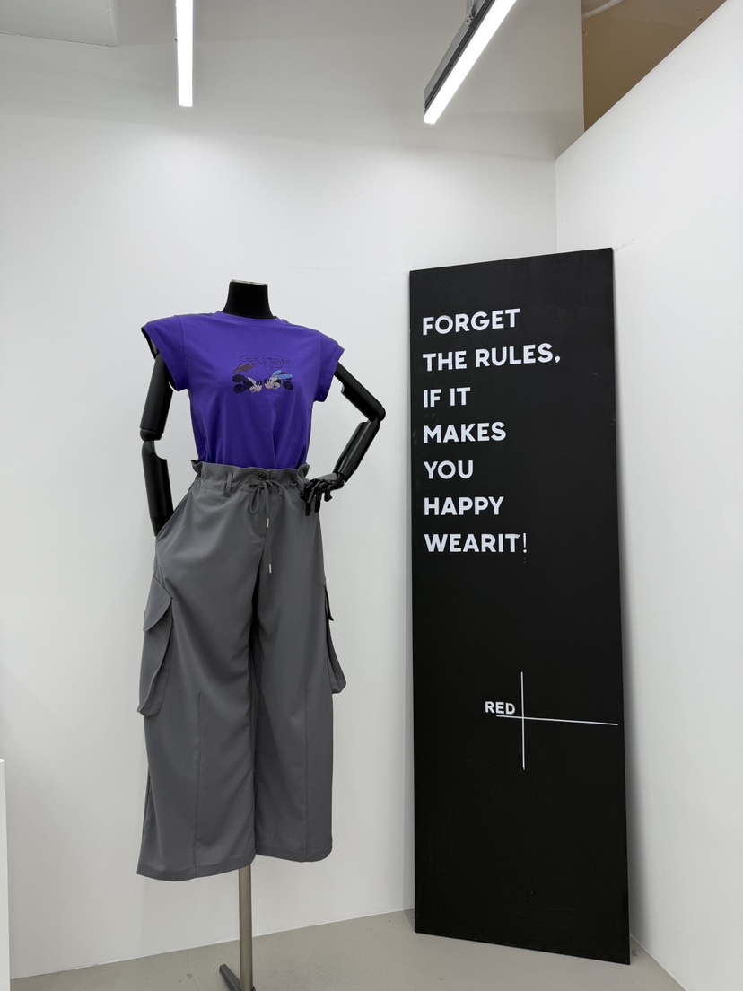 RED-A韓國直郵實拍女士新款職業人氣推薦熱賣休閑褲工裝褲RED-A休閑褲