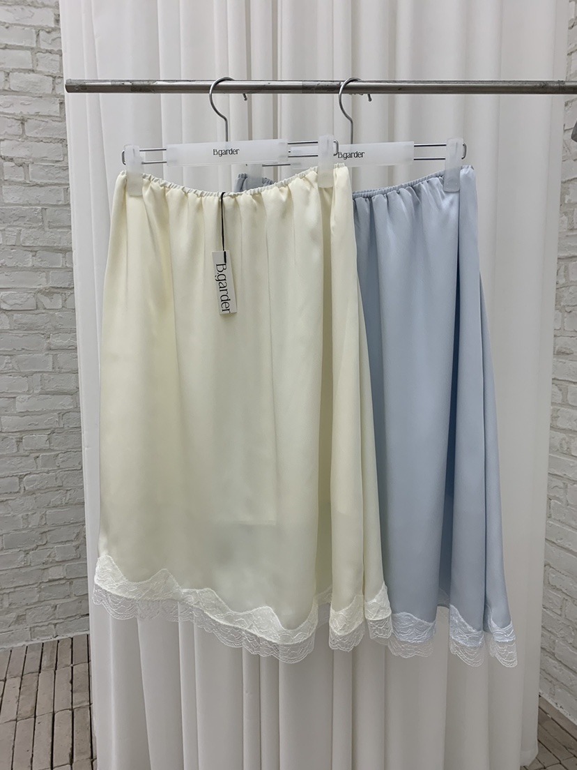 B_GARDER韓國代購女士新款職業26春夏休閑半身裙中短裙蕾絲B.GARDER半身裙/中短裙