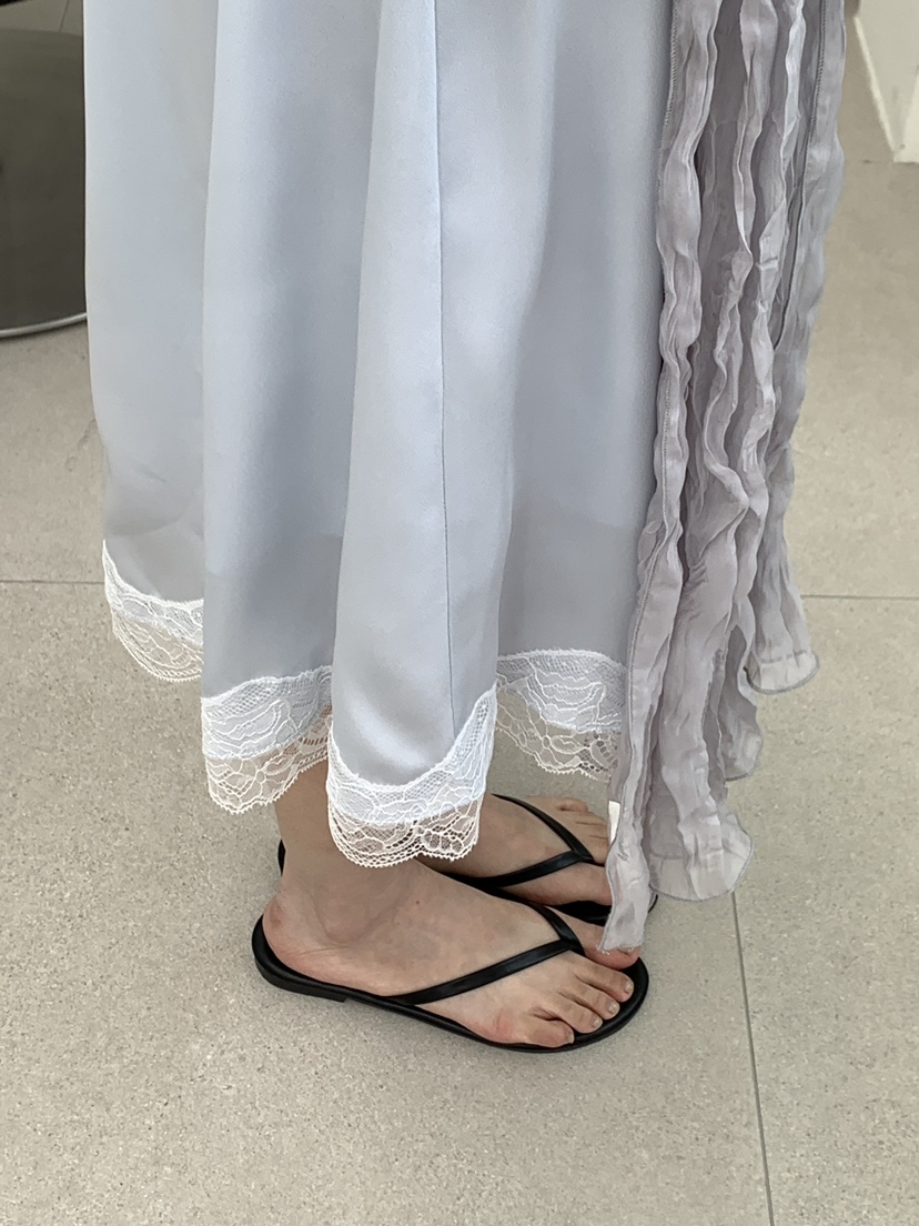 B_GARDER韓國代購女士新款職業26春夏休閑半身裙中短裙蕾絲B.GARDER半身裙/中短裙