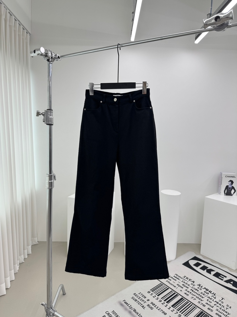 RED-A韓國東大門直郵女裝新品26春夏職業熱賣休閑褲喇叭RED-A休閑褲圖色2