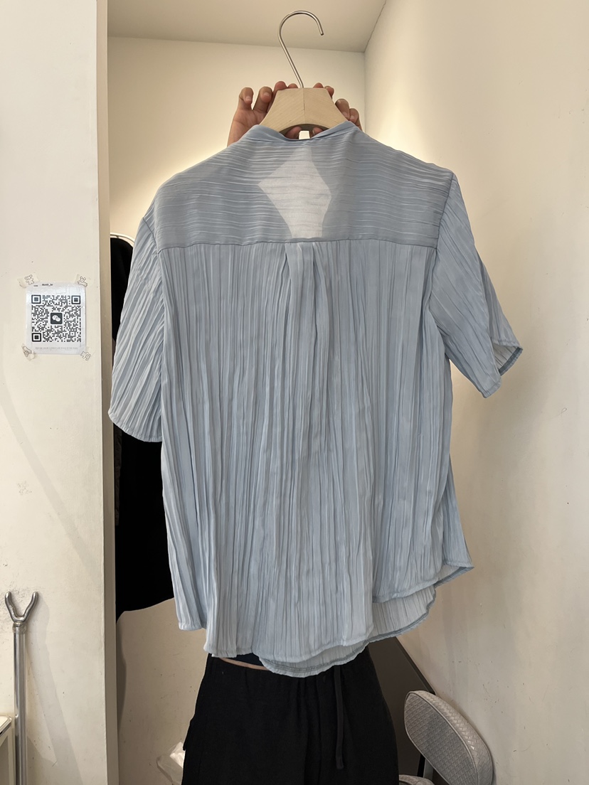 OUVIR韓國東大門直郵女裝新品時尚26春夏襯衫蕾絲衫披肩圍巾O.V.R/OUVIR襯衫/蕾絲衫