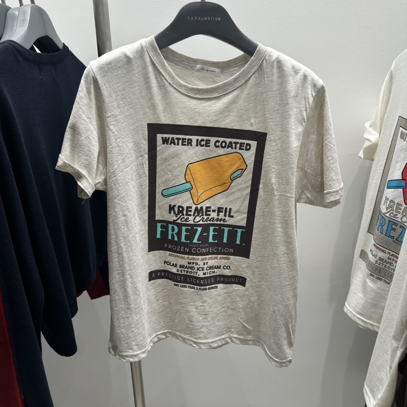 TARABY MOTION韓國代購女裝新品職業時尚熱賣人氣26春夏T恤TARABY MOTIONT恤圖色1