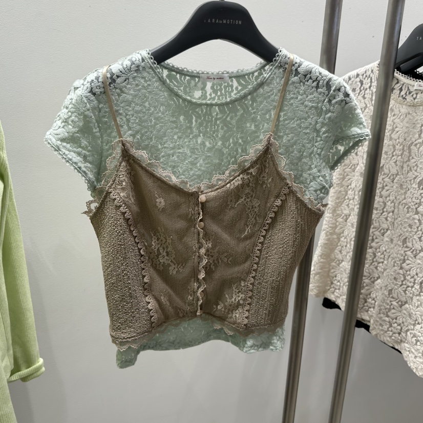 TARABY MOTION韓國直郵實拍女裝新品時尚吊帶背心不含內搭TARABY MOTION吊帶/背心圖色4