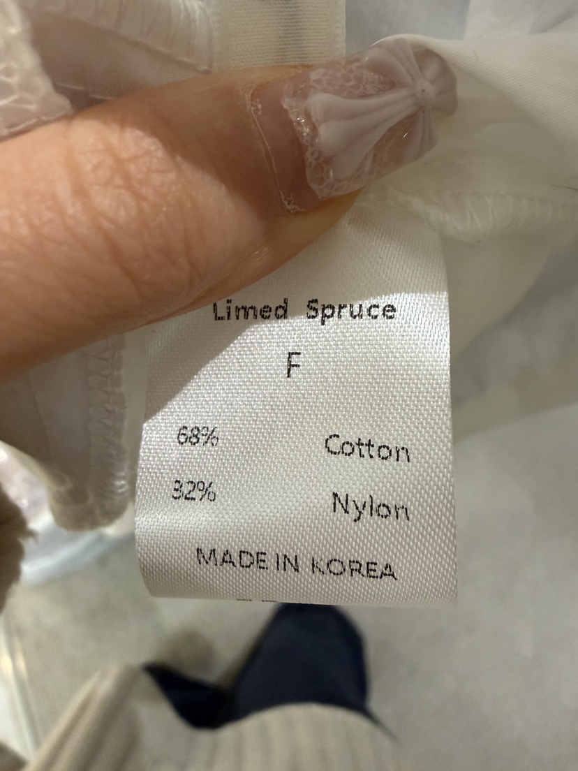 LIMED SPRUCE韓國直郵女士新款休閑推薦熱賣26春夏襯衫蕾絲衫Limed Spruce襯衫/蕾絲衫