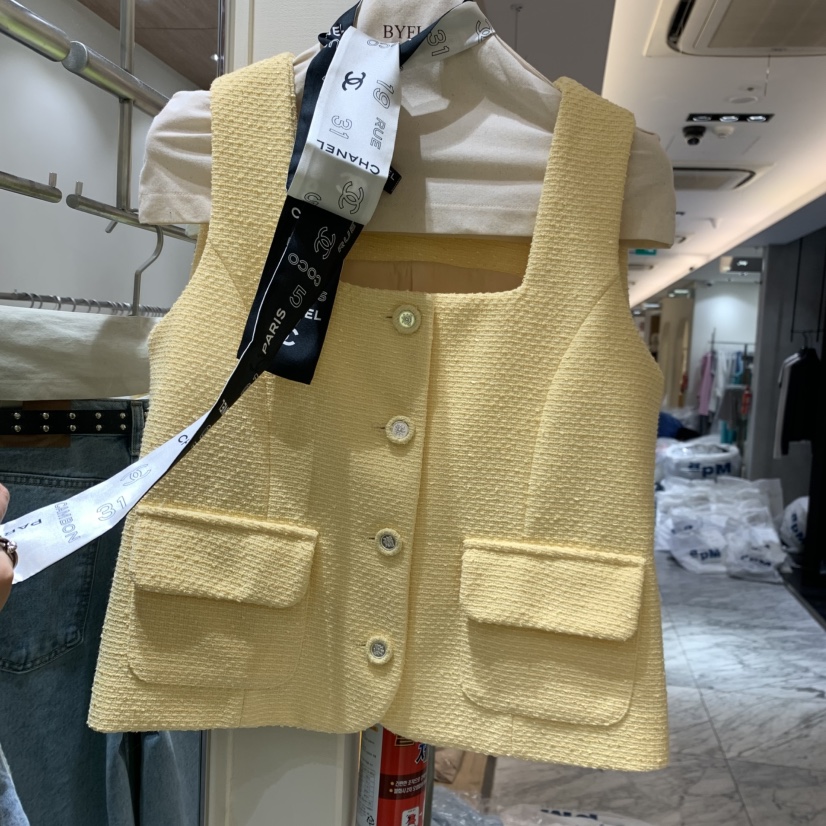 BY FLOW東大門代購女裝新款人氣職業時尚熱賣推薦26春夏馬甲BY FLOW馬甲圖色1