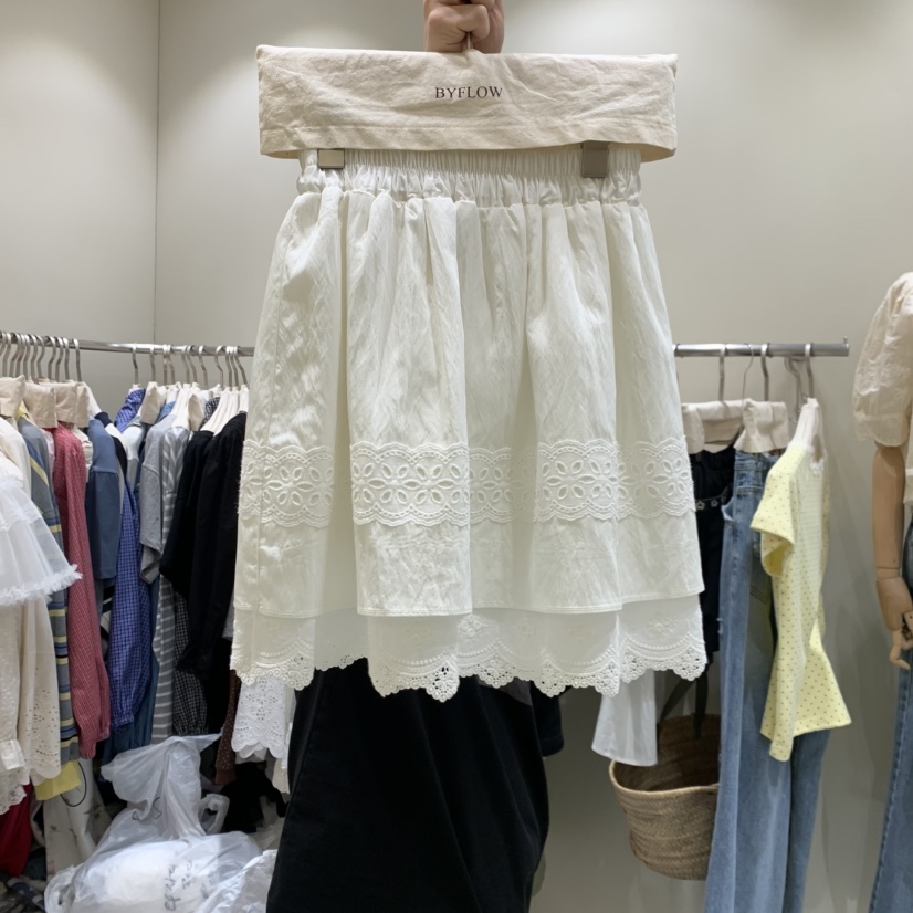 BY FLOW東大門代購女士新款休閑職業真品熱賣時尚人氣短裙BY FLOW短裙圖色1