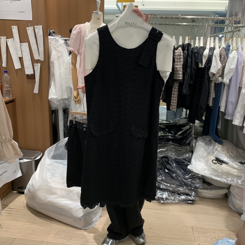 OGI韓國直郵女士新款真品熱賣職業休閑人氣推薦時尚連衣裙FLat OGI連衣裙圖色2