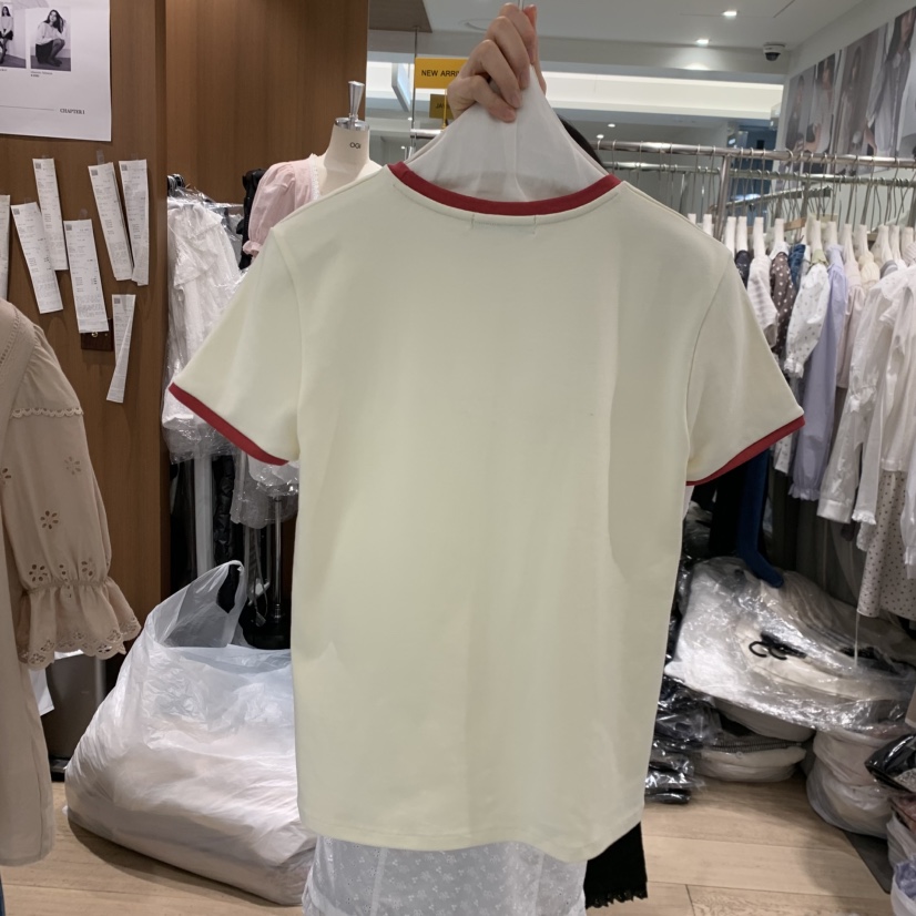 OGI東大門代購女裝新品推薦26春夏休閑熱賣真品職業人氣T恤FLat OGIT恤