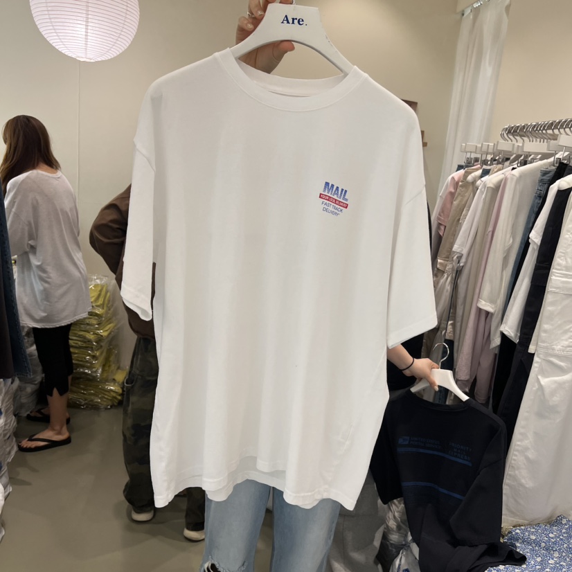 ARE東大門實拍女裝新款人氣真品時尚熱賣推薦休閑職業T恤ARE YOU/ARET恤圖色1