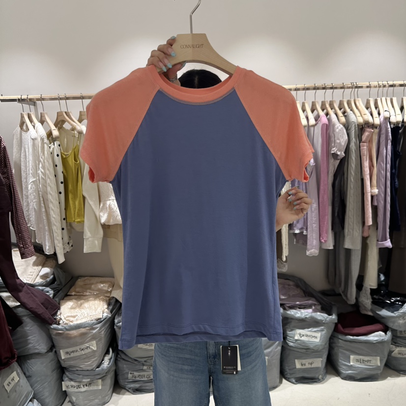 CONNAUGHT/DAILYJUD東大門代購女裝新款職業休閑推薦T恤CONNAUGHT/DAILYJUDT恤圖色1