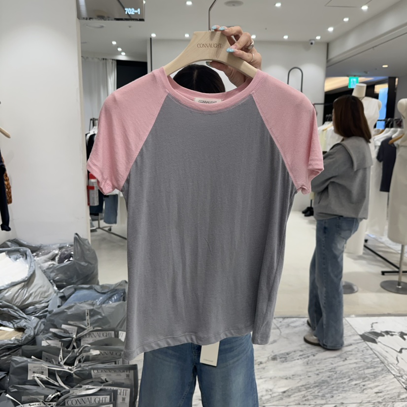 CONNAUGHT/DAILYJUD東大門代購女裝新款職業休閑推薦T恤CONNAUGHT/DAILYJUDT恤圖色2