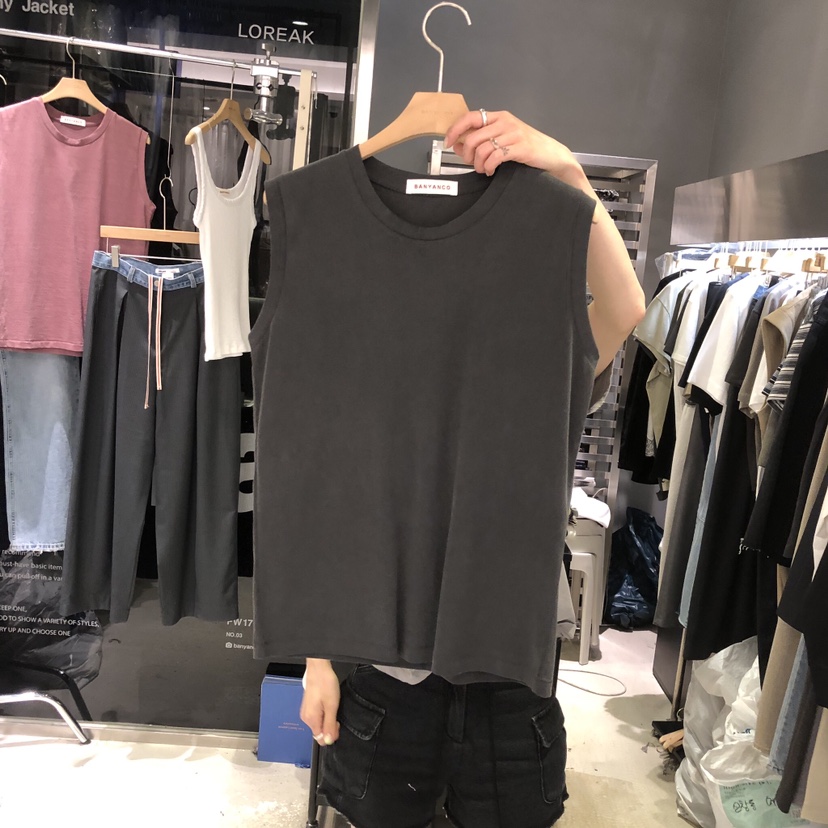 BANY ANCO韓國直郵女裝新款人氣時尚真品熱賣推薦吊帶背心BANY ANCO吊帶/背心圖色4