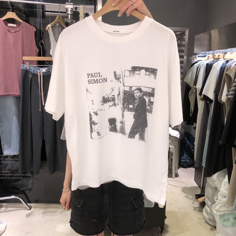 BANY ANCO東大門直郵女裝新款真品時尚26春夏人氣T恤復古BANY ANCOT恤圖色3