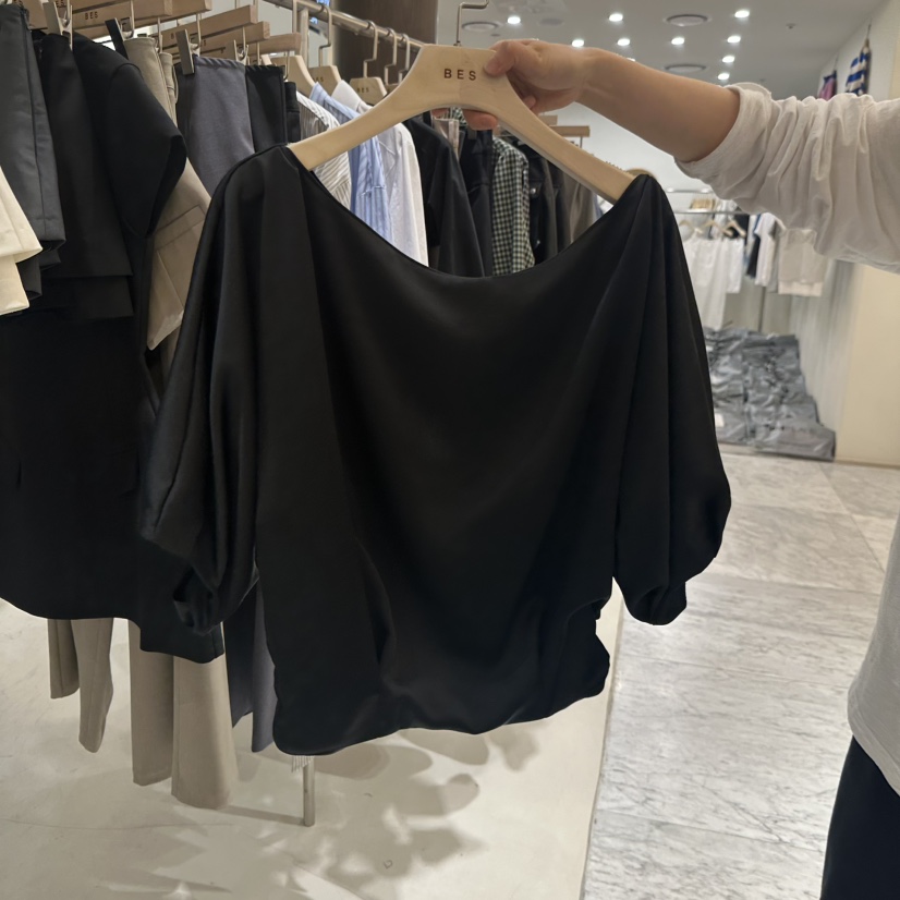 BES韓國直郵女裝新品推薦真品職業熱賣人氣26春夏襯衫蕾絲衫BES SEOUL襯衫/蕾絲衫圖色2